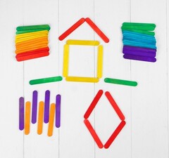 !Счётные палочки, набор 50 шт.