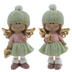 Фигурка декоративная "Ангел",  L5,5 W4,5 H11 см, 2в.