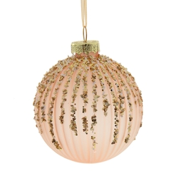 Украшение новогоднее "Шар", D 8 см, L8 W8 H10 см