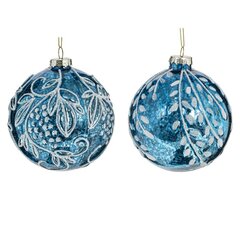 Украшение новогоднее "Шар", D 10 см, L10 W10 H12 см, 2в.