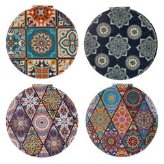 Зеркало карманное, Д7 Ш7 В1 см, 4в.