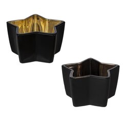 Подсвечник, L9,5 W9,5 H5 см, 2в.