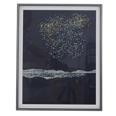 Панно с кристальным декором, L40 W3 H50 см