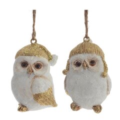 Изделие декоративное подвесное "Сова", L5 W5 H7 см, 2в.