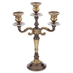 Подсвечник для трех свечей, L23 W11 H33,5 см