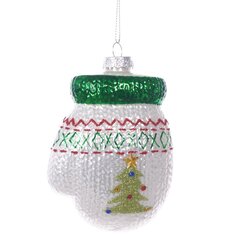 Украшение новогоднее "Варежка", L8 W4 H11,5 см