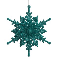Украшение новогоднее "Снежинка", L12 W6 H13 см