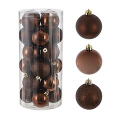 Набор из 24шт Украшение новогоднее "Шар", D 6 см, L14 W14 H30,5 см