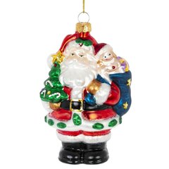 Украшение новогоднее "Дед Мороз", L8 W6,5 H14 см