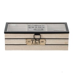 Шкатулка для чайных пакетиков, L24 W10,5 H7,5 см