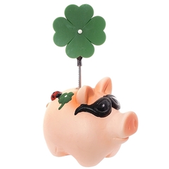 Держатель для визитки "Свинка", Д7 Ш4,8 В10,5 см