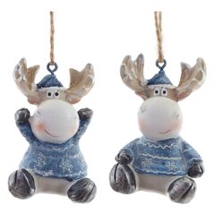 Фигурка декоративная подвесная "Олень",   L4 W4 H5 см, 2в.