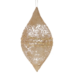 Украшение новогоднее "Капля", D 7 см, L7 W7 H15 см