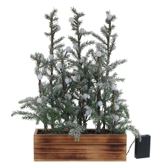 Изделие декоративное c подсветкой "Елка" (3xAA, не прилаг.), L44 W23 H51 см