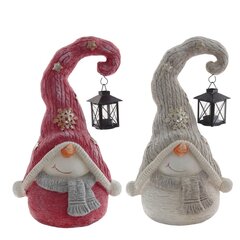 Фигурка декоративная "Снеговик", L31 W23 H45 см, 2в.