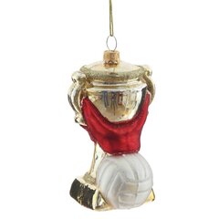 Украшение новогоднее "Кубок", L6 W6 H11,5 см