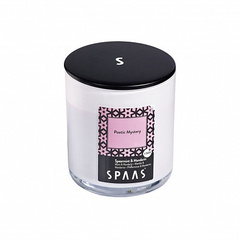 Свеча ароматическая в стакане с алюминиевой крышкой МЯТА-МАНДАРИН 9.5х10.5 56ч