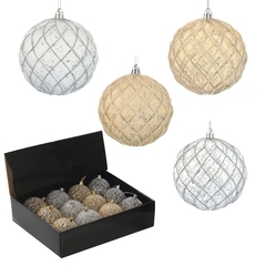 Набор из 12шт Украшение новогоднее Шар "Восточная сказка", D8 см, L35 W26 H9 см