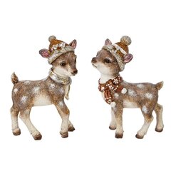 Фигурка декоративная "Олень", L13 W6 H18 см, 2в.