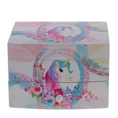 Шкатулка для украшений музыкальная, Д13 Ш10,5 В9 см