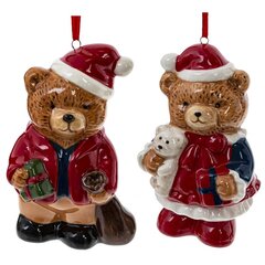 Изделие декоративное подвесное "Медвежонок", L8 W7 H12,5 см, 2в.