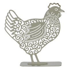 Фигурка декоративная "Курица", L17 W3,5 H18 см