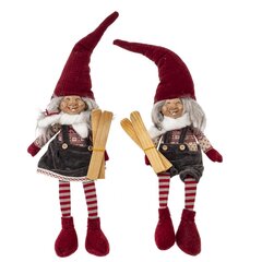 Игрушка набивная "Гном", L17 W10 H62/21 см, 2в.