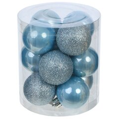 Набор из 12шт Украшение новогоднее "Шар", D 4 см, L9,5 W9,5 H10,5 см