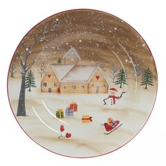 Тарелка, L25 W25 H2 см