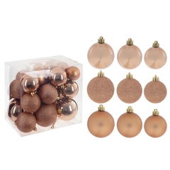 Набор из 26шт Украшение новогоднее "Шар", D9 см, L28 W18 H25 см