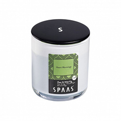 Свеча ароматическая в стакане с алюминиевой крышкой ГРУША-ИНЖИР 9.5х10.5 56ч