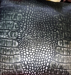 !Подушка декоративная "Рептилия" 35*35 см., цвет черный