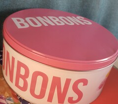 !09 НАБОР 2 ШТУКИ - Банка для хранения размер XL (26 см.) Франция цвет микс(розовый, коричневый)