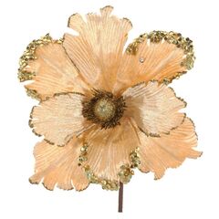 Цветок искусственный "Магнолия", L22 W22 H20 см