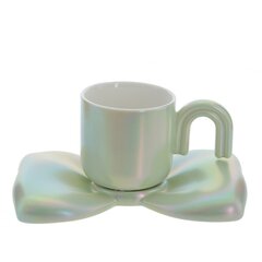 Кружка с блюдцем, 210 мл, L18 W12 H8 см