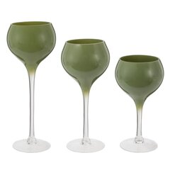 Набор из 3-х подсвечников, L33,5 W16 H42 см