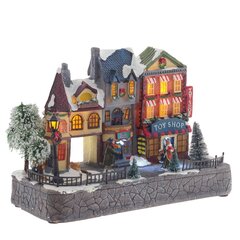 Фигурка декоративная "Рождество" (4 мелодии, подсвет, движ, 3xAA н/п, +USB), L30 W13,5 H21 см