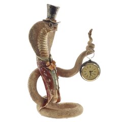 Фигурка декоративная с часами"Змея" (1хLR44 н/п), L22 W13 H38 см
