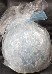 !НАБОР 2 ШТУКИ - Свеча-шар декоративная "Цветочное кружево" цвет микс 8 см