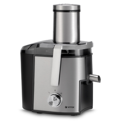 Соковыжималка центробежная Vitek VT-3667 (ST) 1500Вт черный/серебристый