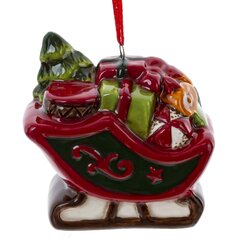 Изделие декоративное подвесное "Сани", L6,5 W4 H6,5 см