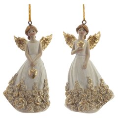 Фигурка декоративная подвесная "Ангел",   L5 W3,5 H9,5 см, 2в.