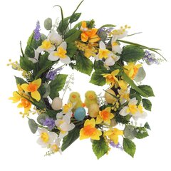 Изделие декоративное "Венок пасхальный", L46 W46 H12 см