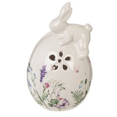 Фигурка декоративная "Заяц на яйце", L9 W9 H15 см