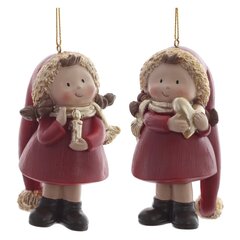 Фигурка декоративная подвесная "Девочка", L5 W5 H10 см, 2в.
