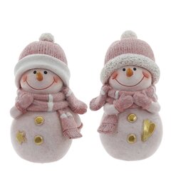 Фигурка декоративная "Снеговик", L5 W5 H8 см, 2в.