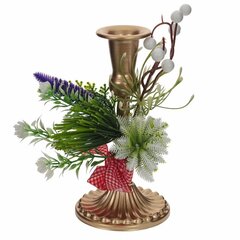 !09 Подсвечник Новогодний, L14 W10 H19 см.