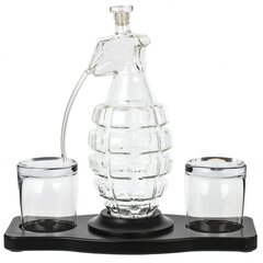 Графин "Граната" 900 мл с 2-мя стаканами 240 мл, L31 W14,5 H30 см