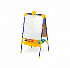 Мольберт двусторонний Растущий для детей от 3 лет синий