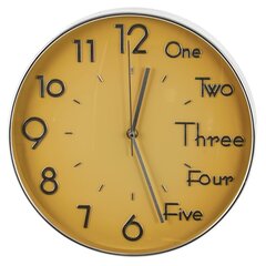 Часы настенные декоративные (1xАА н/п), L29,5 W4 H29,5 см